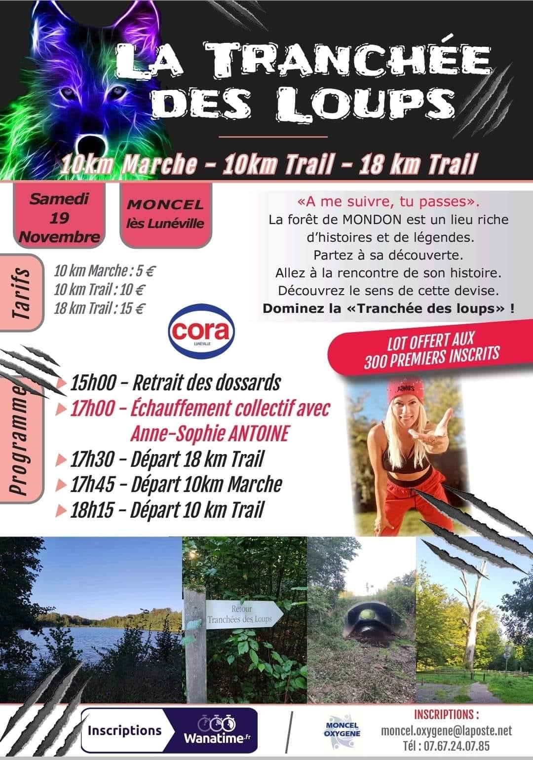 La tranchee des loups moncel les luneville 19 novembre 2022