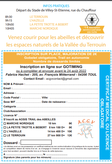 Trail de la hazelle gondreville 28 aout 2022 page 2